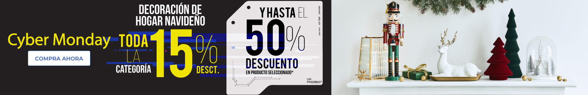 TODO Decoración Navideña al 15% + ENVÍO GRATIS