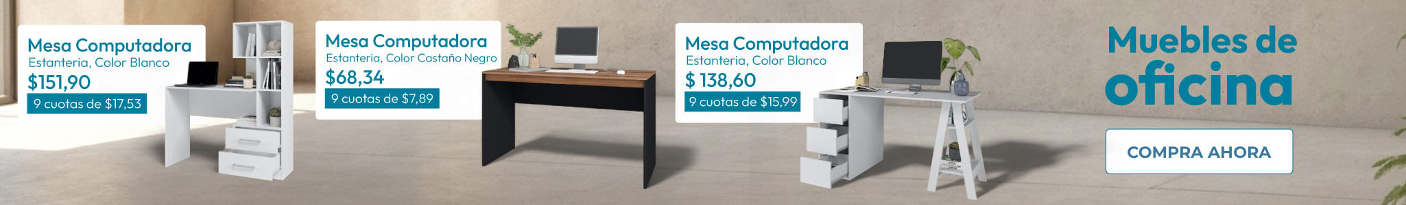Nuevos muebles para oficina