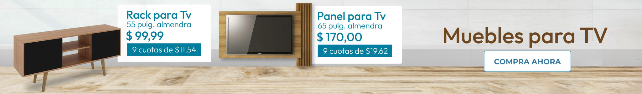 Tu sala con estilo muebles para TVs desde $68,90