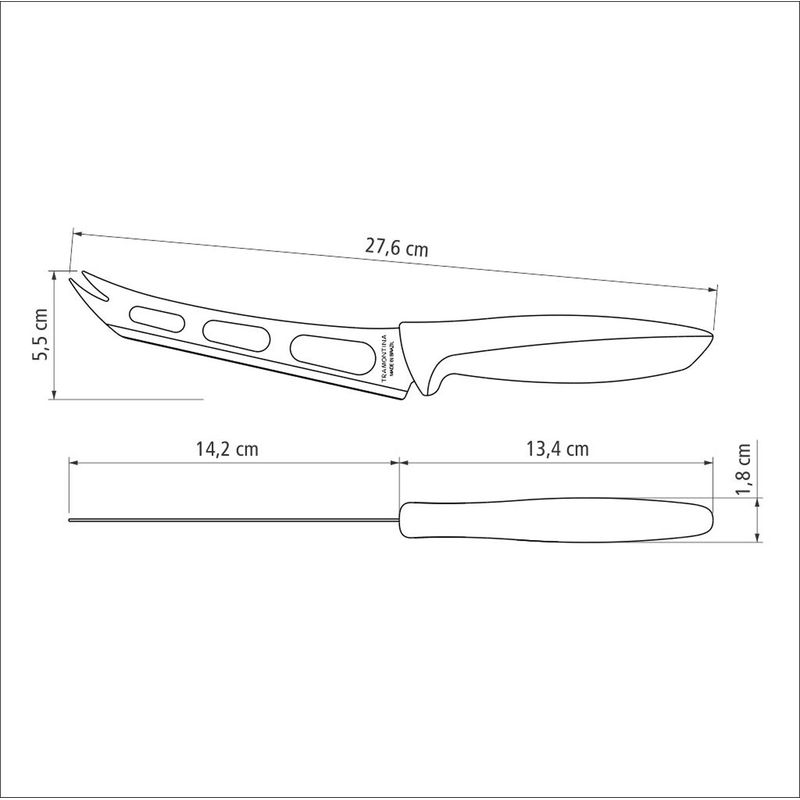 Cuchillo 6 para Quesos Blanco Tramontina