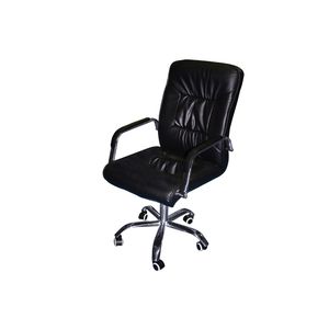 Silla Ejecutiva, Giratoria, Regulable, Negro, 106x55cm, SAN0460 E4806