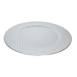 Plato base dec.plast.silver ref:18168l-1 (32.5x32.5x1.5)