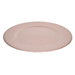 Plato base dec.plast.rosa ref:188071lc (32.5x32.5x1.5)