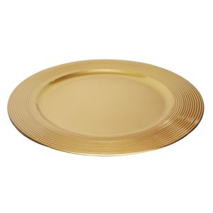 Plato base dec.plast.gold ref:187373l (32.5x32.5x1.5)