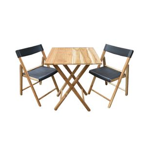 Juego comedor madera lilie x3 pz.ref:10630 \ 099