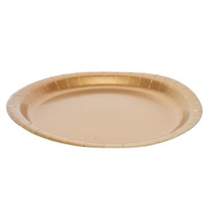 Platos carton dorado ref: ca-gold-p7c 7