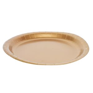 Platos carton dorado ref: ca-gold-p7c 7