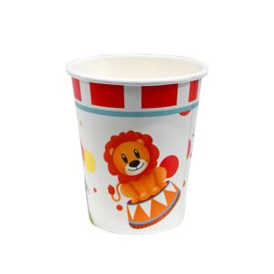 Vaso papel circus ref: ca-car-v9 9oz