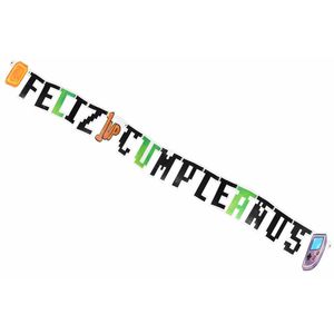 Letrero feliz cumpleños ref: ca-game-le
