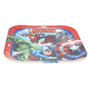 Plato desechable carton avengers x6 pz. ref:mpg-av-p003b 9