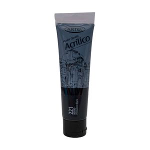 Tempera Acrílica Artel, Negro 221, 100ml, 25002221