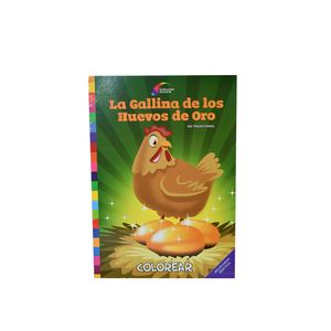 Libro p \ colorear gallina de los huevos (local)
