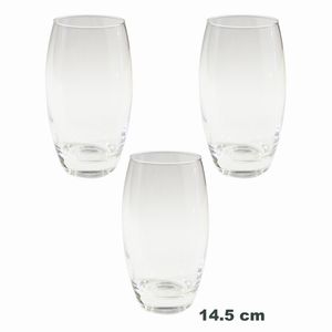 Vaso vidrio x3 pz.ref:41020 \ 1012700 (500cc)