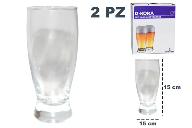 Vasos Cerveceros Pinta Rigolleau Set Vasos De Cerveza Vidrio