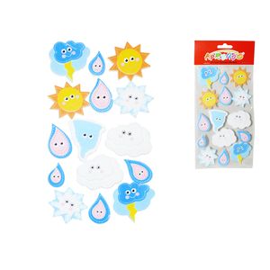 Figura de Fomix Aprendo, Clima, Sticker, EVA50448-C 618801