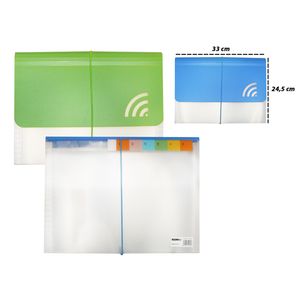 Porta Documento Kinary, Color Surtido, A4, 24.5x33cm, dc4092 \ ch015