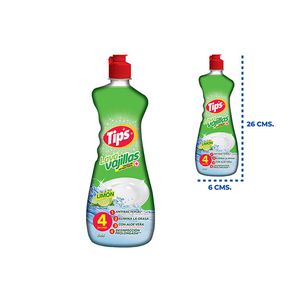 Tips lavavajilla antibac. limon 650 ml