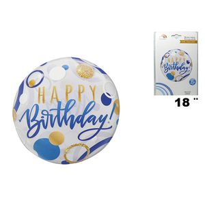 Globo aluminio happy birthaday ref:1655-214 18