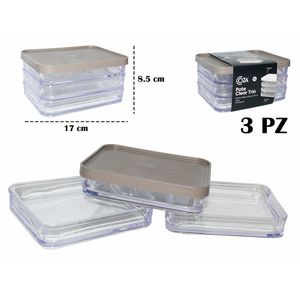 Repostero plast.trio ref:20770 \ 3126 clear grey