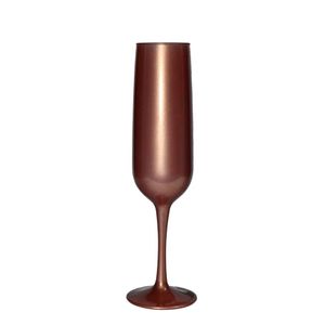 Copa Acrilica, Rose Gold, Champagne, 6x22cm, 21004 \ 0512