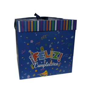 Caja regalo plegable ref:san1236 \ 5012l (22x22x22cm)