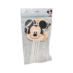 Toppers decorativo mickey baby x6 pz.ref:4111 \ dpg-mkb1-t013