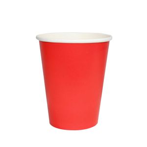 Vaso desechable carton rojo 9oz ref:3331 \ ca-red-v9c