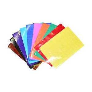 Papel brillante a5 surtido x10 col ref:21pb0100 \ 600038 \ pabra10c