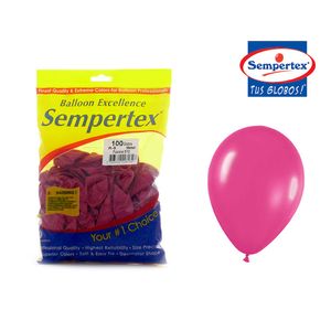 Globo metal r-9 fucsia 512 \ 228174 x100 pz.