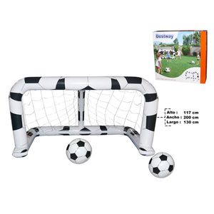 Boya Arco de Futbol Bestway, 84x48x54pulg., 52058