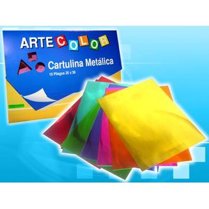 Block artel cartulina metalica x10 pz.ref:10010937 \ 019364 (26x3)