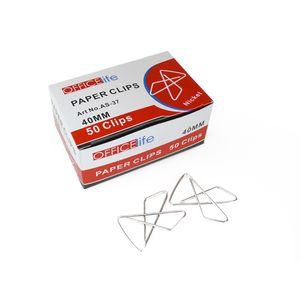Clips Mariposa Office Life, 50 Piezas, 4cm, AS-37 303394 UHC001