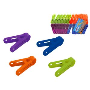 Pinza plast.p \ ropa super gigante x24 pz.ref:pcrg