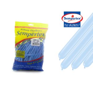 Globo satin 260 azul 260 \ 806471 440 x100 pz.