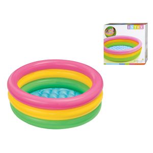 Piscina inflable acolchonada ref:58924np \ 589241 (86x25cm)