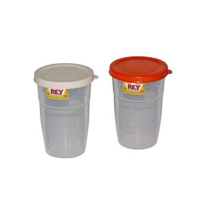 Vaso plast.rey comercial c \ tapa ref:vsx004000