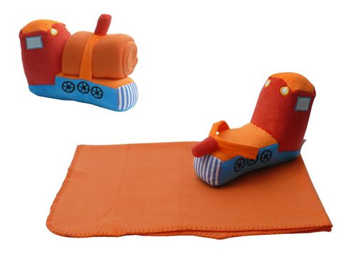 Almohada peluche tren c \ cobija ref:b0337 \ 478670