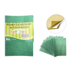 Fomix a4 adh.escarc verde osc. x10 pz.55099 \ gl-eva-018