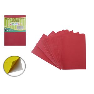 Fomix Aprendo, A4, Adhesivo, 10 Pza, Rojo, 551333