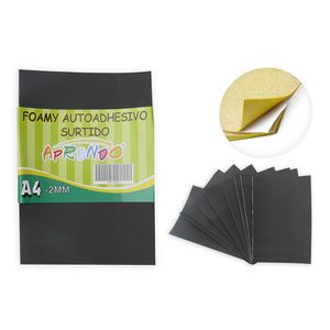 Fomix Aprendo, A4, Adhesivo, 10 Pza, Negro, 55144 551449