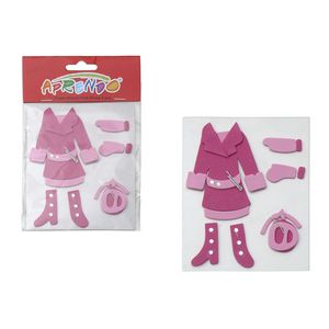 Figura de Fomix Aprendo, Vestido, Sticker, EVA10009-C 612113