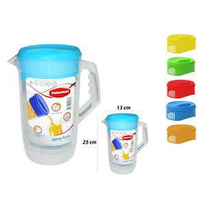 Jarra plast.c \ tapa color t0050000t \ 000264 2.5lt