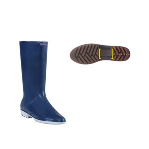 Bota pvc azul feminela eti094 (36)
