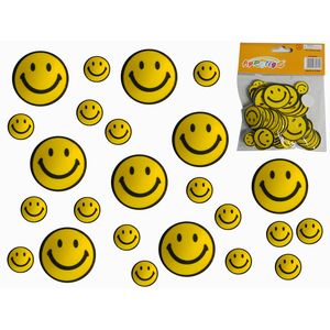 Figura de Fomix Aprendo, Cara Feliz, Sticker, 54 Pza, EVA50057 615725