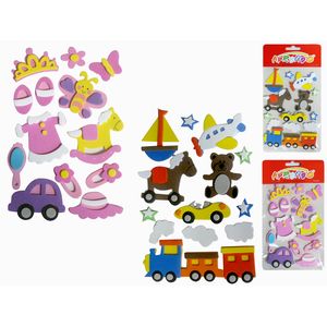 Figura de Fomix Aprendo, Surtido, Sticker, 13 Pza, EVA50421-C