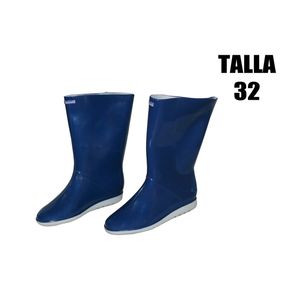 Bota pvc azul feminela eti094 (32)