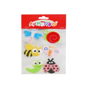 Figura de Fomix Aprendo, Insecto, Sticker, 6 Pza, FLT10085-C 616203