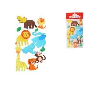 Figura de Fomix Aprendo, Animales Selva, Sticker, FLT20007 618856