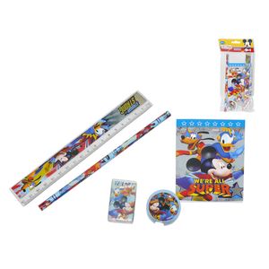 Set Escolar Mickey Mouse, 5 Piezas, d03-mk-2011u \ 061930