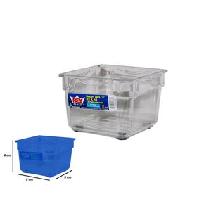 Caja plast.rey smart box a cjx950000 policarbonato (82x82)